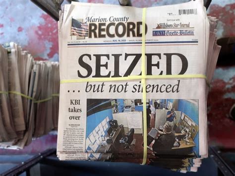 Police raided Kansas newspaper offices – but was it legal?